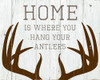 Hang Your Antlers Poster Print - Daniela Santiago # VARPDX45298