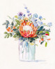 Pretty Protea I Poster Print - Sally Swatland # VARPDX45224