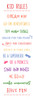 Kids Rules Poster Print - Natalie Carpentieri # VARPDX45273