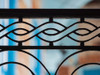 Cuba-Havana-Havana Vieja-UNESCO World Heritage Site-wrought iron rail in colonial mansion Poster Print - Merrill Images # VARPDXCA11JME0257