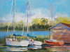 Boats Poster Print - Jane Slivka # VARPDX6248F