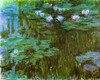 Water-lilies II 1909 Poster Print - Claude Monet # VARPDX67159