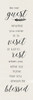 Be Our Guest Poster Print - CAD Designs # VARPDX44284