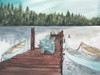 Lake Poster Print - Elizabeth Medley # VARPDX14076M