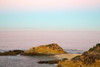 Rocky Shoreline At Dusk Poster Print - Kathy Mansfield # VARPDX14328D