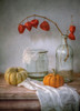 Still Life With Physalis And Pumpkin Poster Print - Mandy Disher # VARPDX1611885