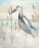 Heron by Beach Grass II Poster Print - Elizabeth Medley # VARPDX17484F