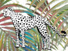 Cheetah on Multicolored Leaves Poster Print - Patricia Pinto # VARPDX13384Q