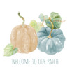 Pumpkin Patch Welcome Poster Print - Lanie Loreth # VARPDX14573C