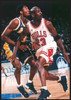 Jordan & Kobe In Action Michael Jordan & Kobe Bryant Poster Print