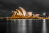Sydney Opera House Night Poster Print - Richard Silver