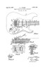 Vintage Patent Illustrations - Fender Guitar Poster Print - Unknown - Item # VARPDXQVT1065