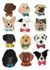 Dog In Bow Poster Print - Hanna Melin