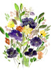 Purple Spring Bunch I Poster Print - Marcy Chapman # VARPDXRB17220MCH