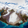 Malaspina Glacier - Alaska Viewed from Space Poster Print - NASA (24 x 24)