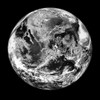 Earth in Black and White Poster Print - NASA (24 x 24)