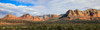 Sedona- Arizona. Red Rock formations Poster Print - Jolly Sienda (36 x 10)