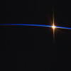 Earth from Mir Space Station during NASA 7 Mission Poster Print - NASA (24 x 24)
