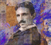 Tesla Blue Poster Print - Marta Wiley (27 x 24)