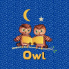 Cute Baby Owls Poster Print - Tina Lavoie (12 x 12)