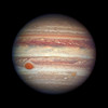 Hubble Close-up of Jupiter Poster Print - NASA (12 x 12)