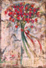 Floral bouquet Orange Poster Print - Marta Wiley # VARPDXGGG028
