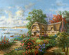 Seacove Cottage Poster Print - Nicky Boehme (30 x 24)