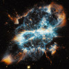 Blue Nebula Poster Print - NASA (24 x 24)