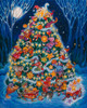 Christmas Cats Poster Print - Bill Bell (24 x 30)
