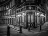 Old building at night in London Poster Print - Assaf Frank (24 x 18)