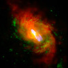 A Composite Image of NGC 1068 Poster Print - NASA (12 x 12)