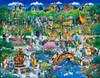Victorian Zoo Poster Print - Bill Bell (15 x 12)