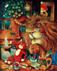 Pinnochio Cat Poster Print - Bill Bell (24 x 30)