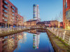 Canal reflections, Leeds Poster Print - Assaf Frank (32 x 24)