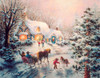 Christmas Visit Poster Print - Nicky Boehme (31 x 24)