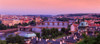 Europe-Czech Republic-Prague-Panoramic overview of Vltava River and bridges Poster Print - Jaynes Gallery # VARPDXEU06BJY0077