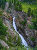 Waterfall Rotmooswasserfall in the Otztal Alps in the Naturepark Otztal. Europe- Austria- Tyrol Poster Print - Martin Zwick (24 x 32)