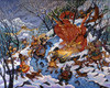 The Red Dragon Poster Print - Bill Bell (24 x 19)