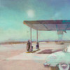 Gas Stop Poster Print - Noah Bay (24 x 24)