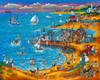 Fishing Pier Poster Print - Bill Bell (30 x 24)