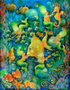 Mermaids and Gold Fish Poster Print - Bill Bell (24 x 31)