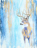 Winter Buck Poster Print - Martin Wickstrom (24 x 30)