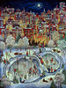 Night Snow Poster Print - Bill Bell (12 x 16)
