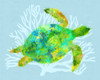 Mystical Sea Turtle Poster Print - Tina Lavoie (24 x 18)