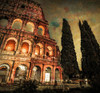 Famous Colosseum in Rome, Italy Poster Print - Assaf Frank (26 x 24)