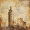 New York Watercolor I Poster Print - Marta Wiley (24 x 24)
