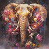Colorful Elephant I Poster Print - Marta Wiley (10 x 10)
