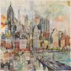 New York Collage I Poster Print - Marta Wiley (10 x 10)