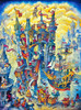 Cats Royale Poster Print - Bill Bell (12 x 16)