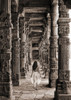 At the Temple-India Poster Print - Marc Moreau # VARPDX3MR6147